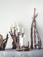 Candle wood  handler