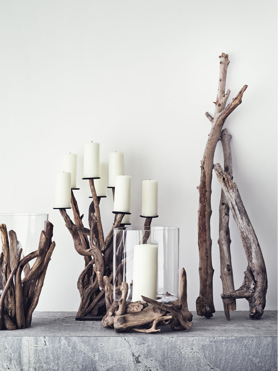 Candle wood  handler