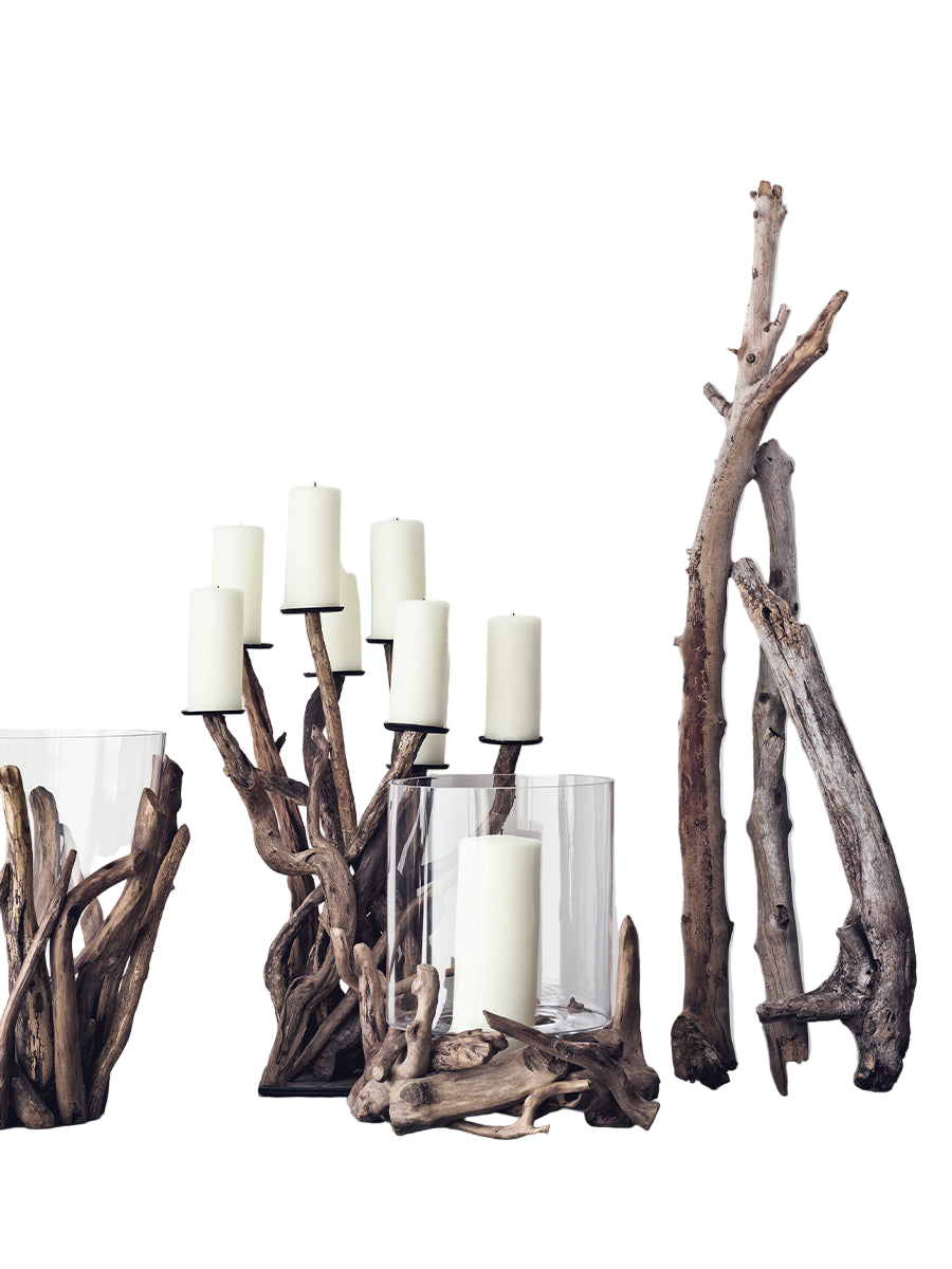 Candle wood  handler