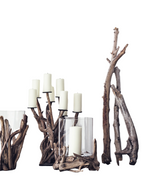 Candle wood  handler