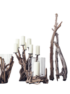 Candle wood  handler