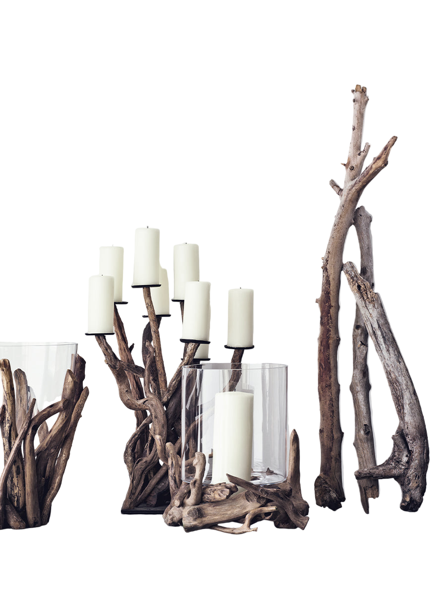 Candle wood  handler